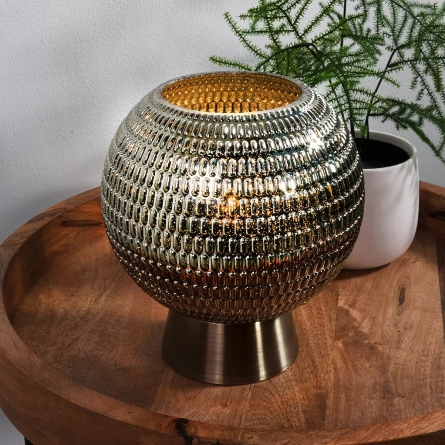 Searchlight - LED stolová lampa MILA LED/0,6W/3xAAA zelená