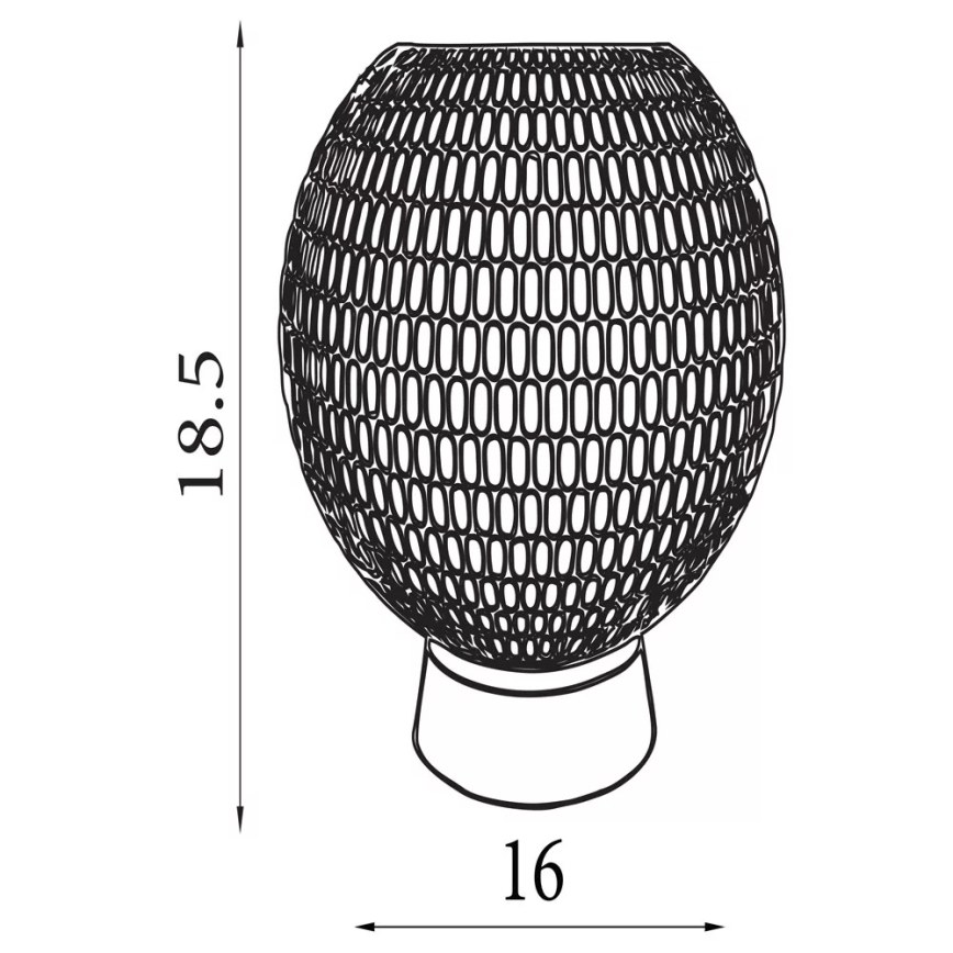 Searchlight - LED stolová lampa MILA LED/0,6W/3xAAA zelená
