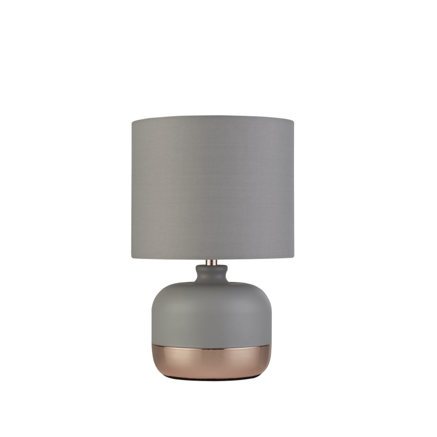 Searchlight - Stolná lampa 1xE14/7W/230V šedá