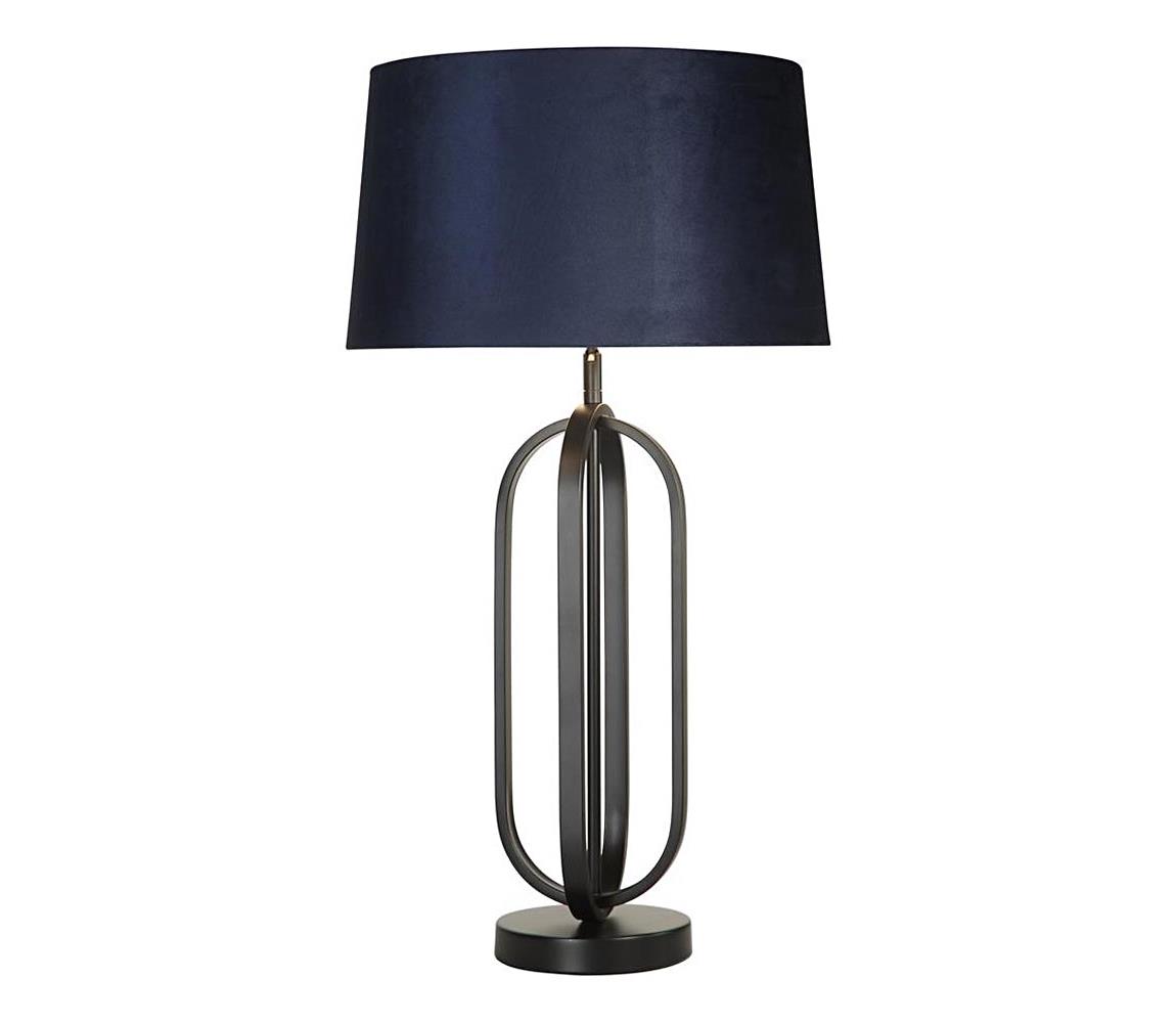 Searchlight EU91101AZ - Stolná lampa CHIC 1xE27/60W/230V modrá EU91101AZ