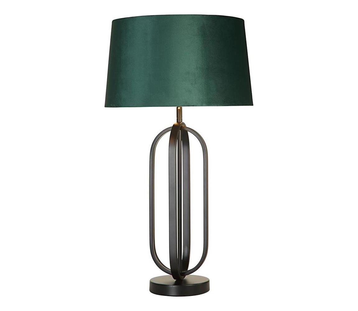 Searchlight EU91101EM - Stolová lampa CHIC 1xE27/60W/230V zelená EU91101EM