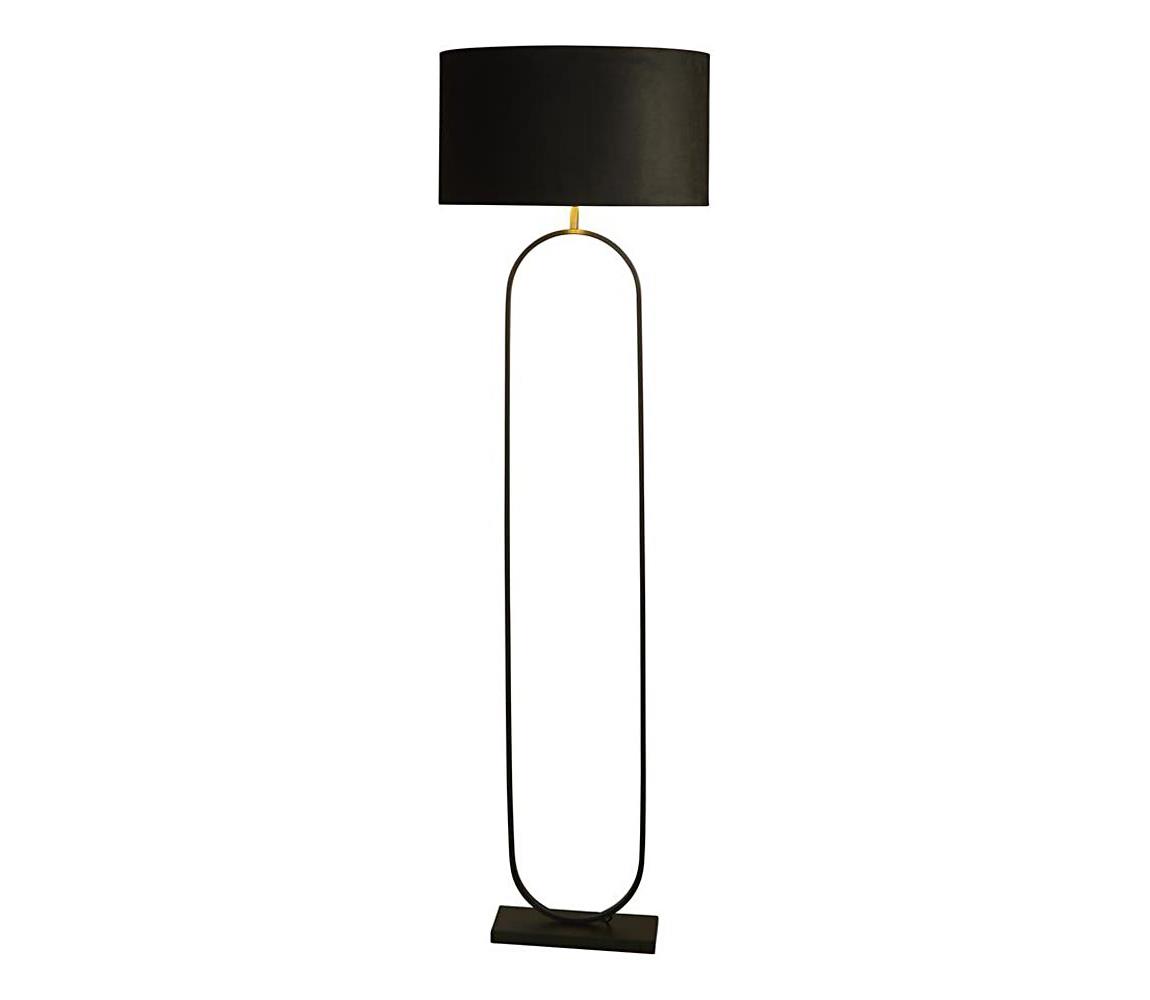 Searchlight EU95101BK - Stojacia lampa MODISH 1xE27/60W/230V čierna EU95101BK