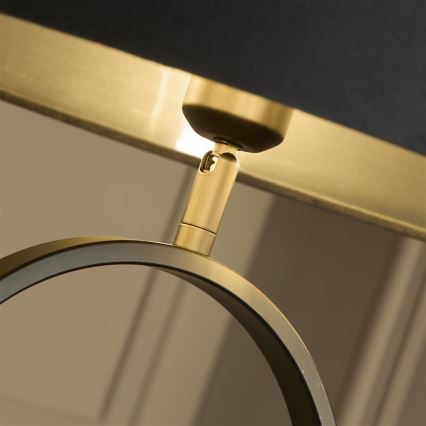 Searchlight - Stojacia lampa MODISH 1xE27/60W/230V sivá