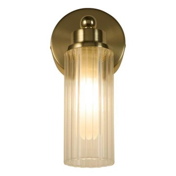 Searchlight - Kúpeľňové nástenné svietidlo IMPERIAL 1xG9/7W/230V IP44 mosadz