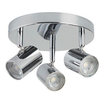 Searchlight - LED Bodové svietidlo ROLLO 3xLED/4W/230V lesklý chróm