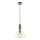 Searchlight - Luster na lanku MARGARITA 1xE27/60W/230V mosadz