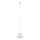Searchlight - Luster na lanku METAL 1xE27/60W/230V pr. 28 cm biela