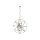 Searchlight - Luster na reťazi ORBIT 8xE14/60W/230V mosadz