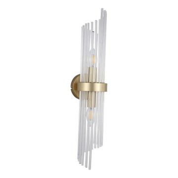 Searchlight - Nástenné svietidlo LARA 2xE14/60W/230V