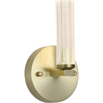 Searchlight - stmievateľné kúpeľňové nástenné svietidlo ABERDEEN LED/7W/230V IP44 mosadz