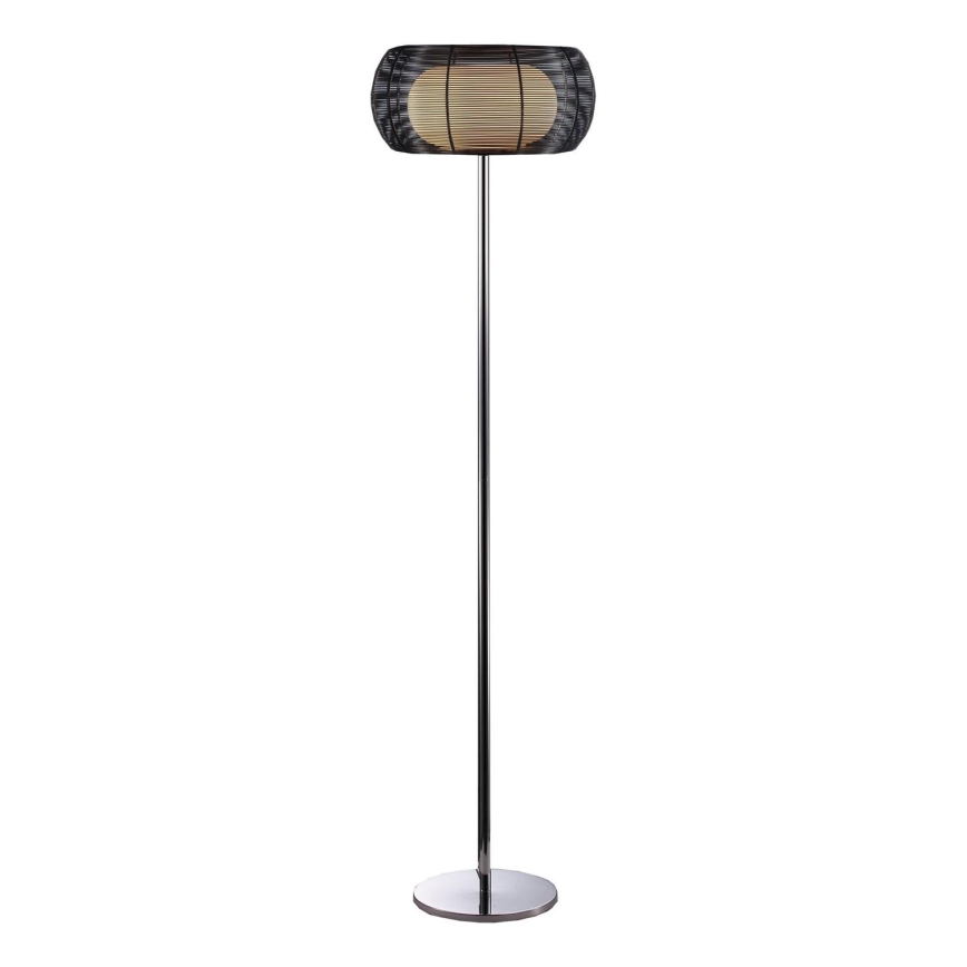 Searchlight - Stojacia lampa 2xE27/60W/230V čierna