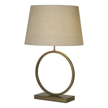 Searchlight - Stolná lampa ELEGANT 1xE27/60W/230V krémová