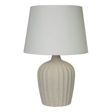 Searchlight - Stolná lampa PADSTOW 1xE27/60W/230V krémová