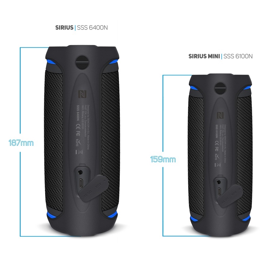 Sencor - Bezdrôtový reproduktor 30W 4000 mAh IPX6