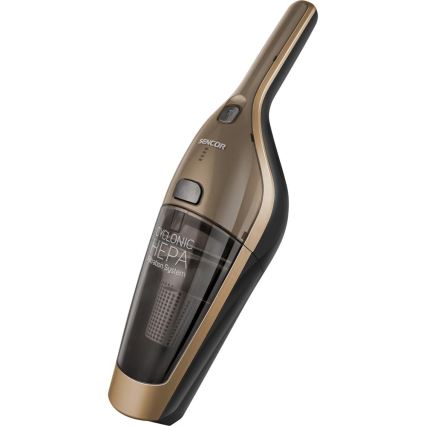 Sencor - Bezdrôtový tyčový vysávač 2 v 1 100 W/2000 mAh béžová