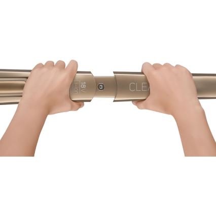 Sencor - Bezdrôtový tyčový vysávač 2 v 1 100 W/2000 mAh béžová