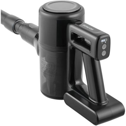 Sencor - Bezdrôtový tyčový vysávač 2 v 1 200 W/2600 mAh čierny