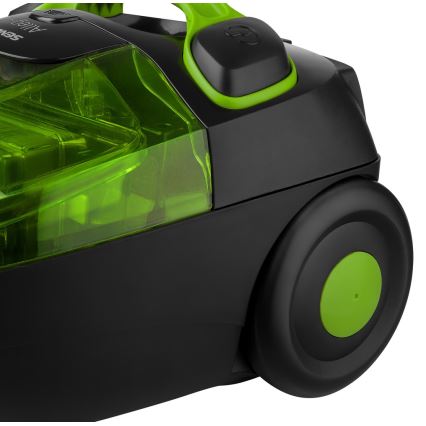 Sencor - Bezvreckový vysávač 1,5 l 890W/230V zelená/čierna