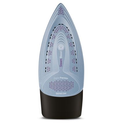 Sencor - Digitálna naparovacia žehlička 2700W/230V fialová/čierna
