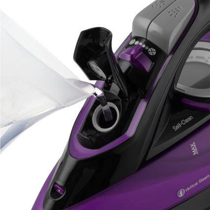 Sencor - Digitálna naparovacia žehlička 2700W/230V fialová/čierna