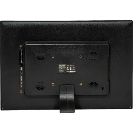 Sencor - Digitálny fotorámik 15,4 s reproduktorom 230V čierny + diaľkové ovládanie