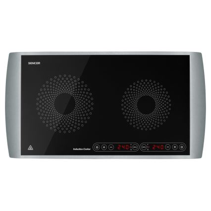 Sencor - Dvojzónový indukčný varič s LCD displejom 2900W/230V