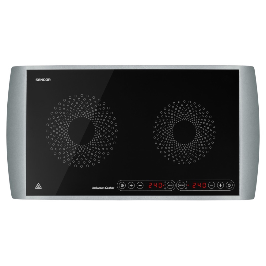Sencor - Dvojzónový indukčný varič s LCD displejom 2900W/230V