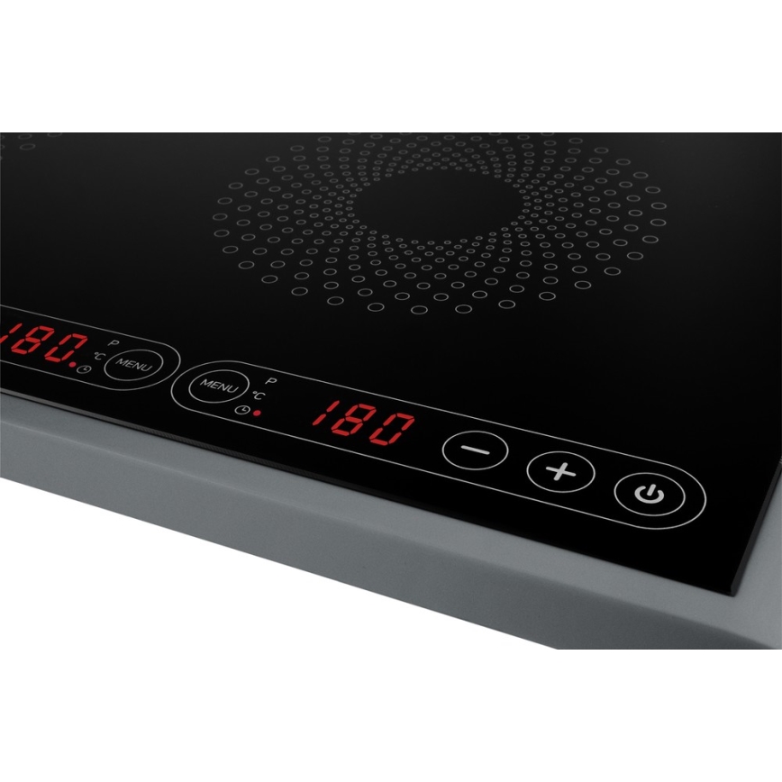 Sencor - Dvojzónový indukčný varič s LCD displejom 2900W/230V
