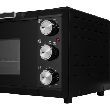 Sencor - Elektrická rúra 20 l 1650W/230V čierna