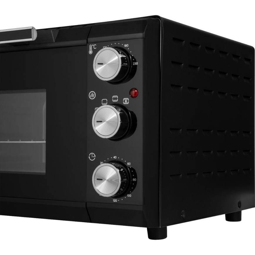 Sencor - Elektrická rúra 20 l 1650W/230V čierna