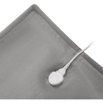 Sencor - Elektrická vyhrievacia deka 160W/230V 180x130 cm sivá