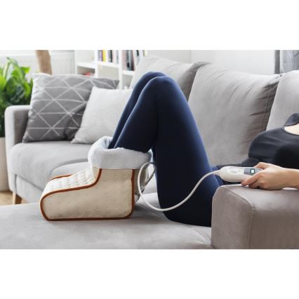 Sencor - Elektrický ohrievač nôh 100W/230V béžový