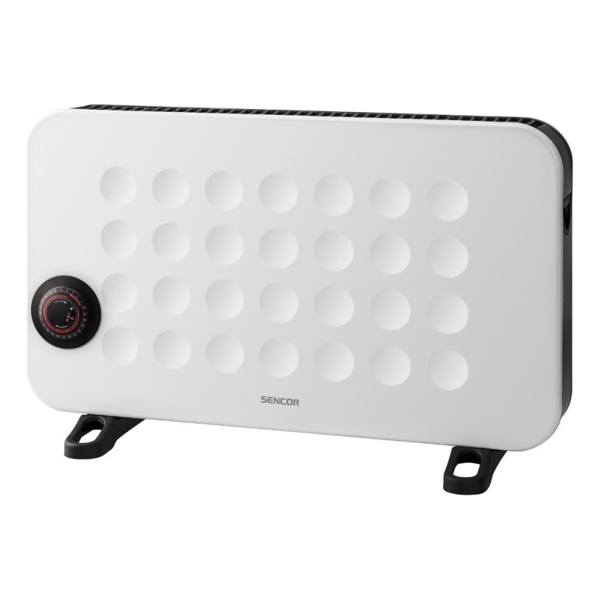Sencor - Elektrický priamy ohrievač/konvektor 750/1250/2000W s termostatom