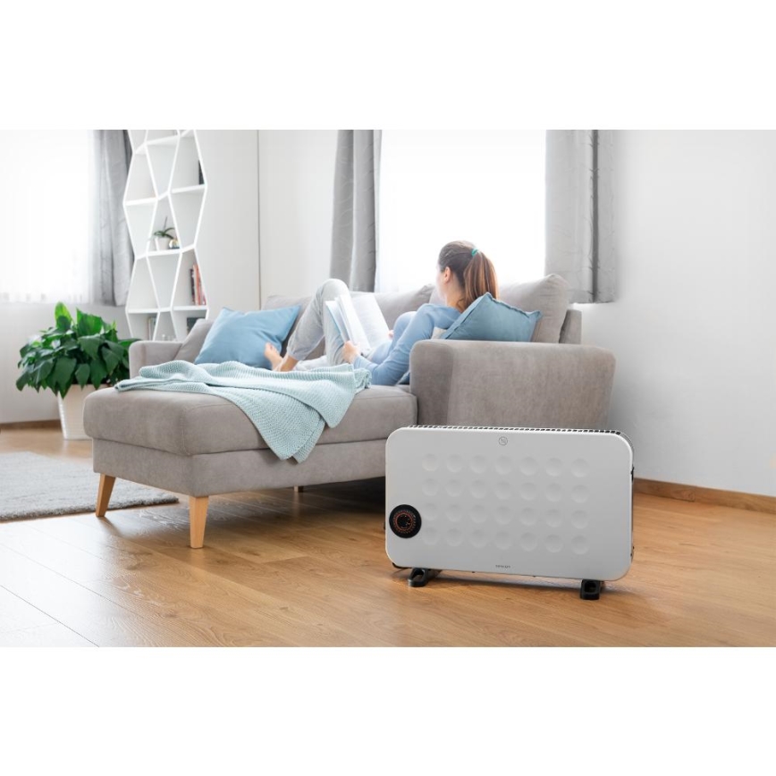 Sencor - Elektrický priamy ohrievač/konvektor 750/1250/2000W s termostatom