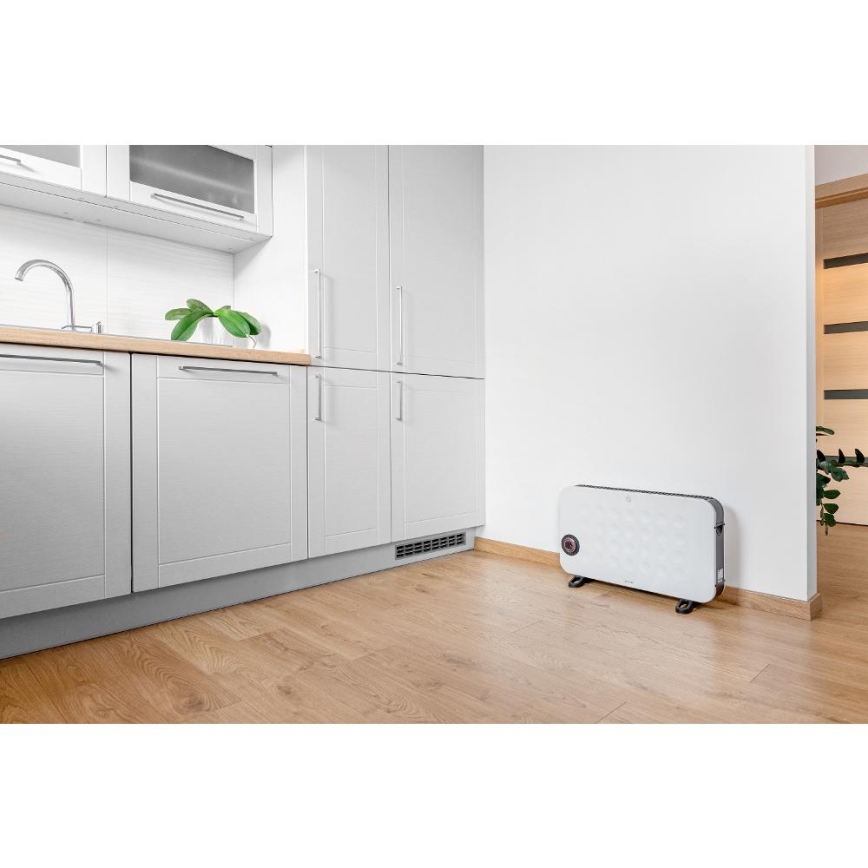 Sencor - Elektrický priamy ohrievač/konvektor 750/1250/2000W s termostatom