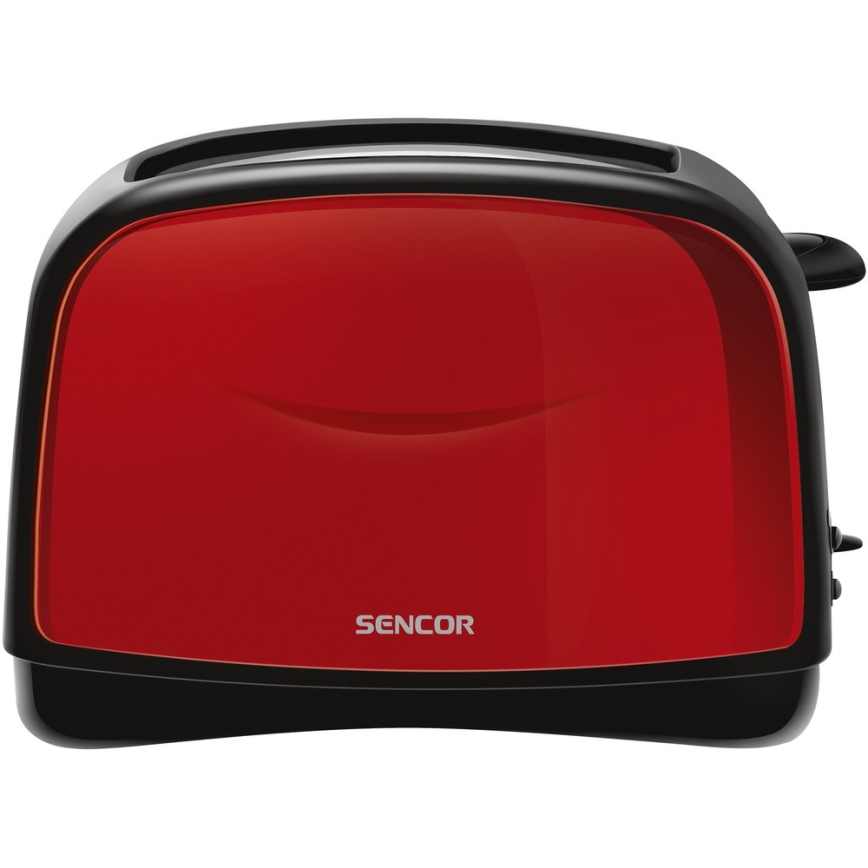 Sencor - Hriankovač s dvoma otvormi  850W/230V červená