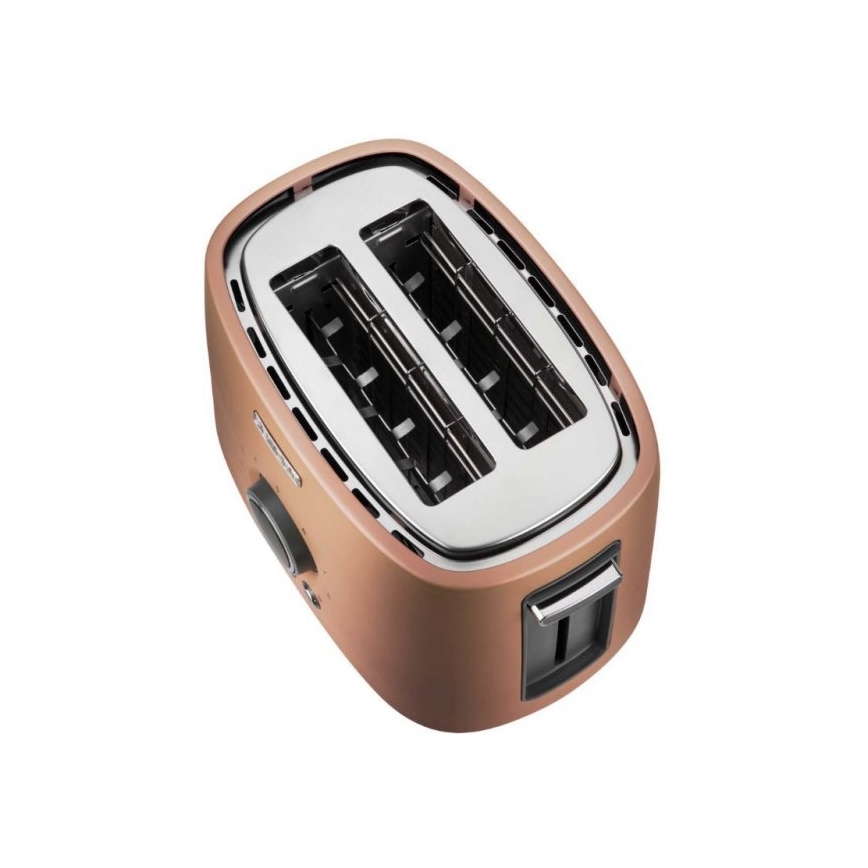 Sencor -  Hriankovač s dvoma otvormi a rozpekačom 1000W/230V medená