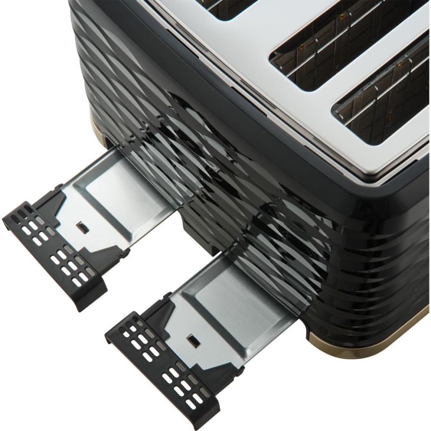 Sencor - Hriankovač so štyrmi otvormi 1600W/230V čierna/béžová