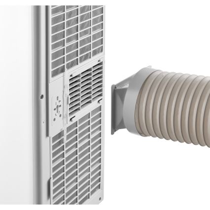 Sencor - Inteligentná mobilná klimatizácia 3 v 1 vrátane kompletného príslušenstva 1020 W/230 V 10 000 BTU Wi‑Fi, biela, s diaľkovým ovládaním