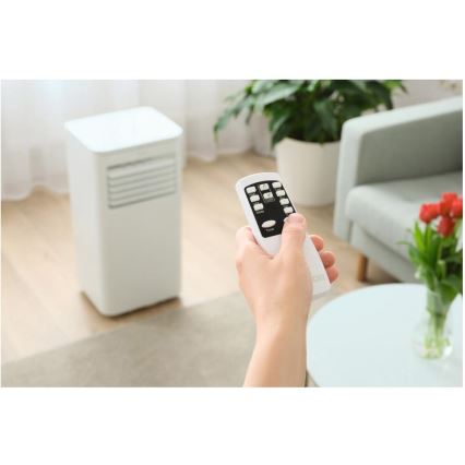 Sencor - Inteligentná mobilná klimatizácia 3v1 vrátane kompletného príslušenstva 760W/230V 7000BTU Wi-Fi + diaľkové ovládanie