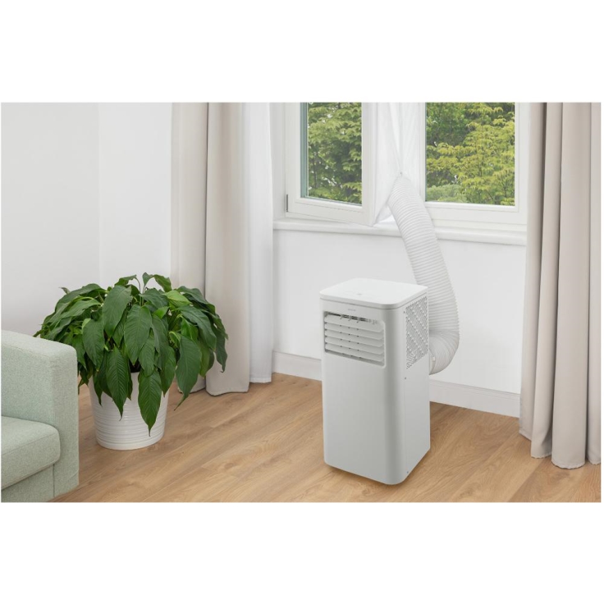 Sencor - Inteligentná mobilná klimatizácia 3v1 vrátane kompletného príslušenstva 760W/230V 7000BTU Wi-Fi + diaľkové ovládanie