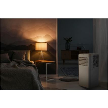 Sencor - Inteligentná mobilná klimatizácia 3v1 vrátane kompletného príslušenstva 760W/230V 7000BTU Wi-Fi + diaľkové ovládanie