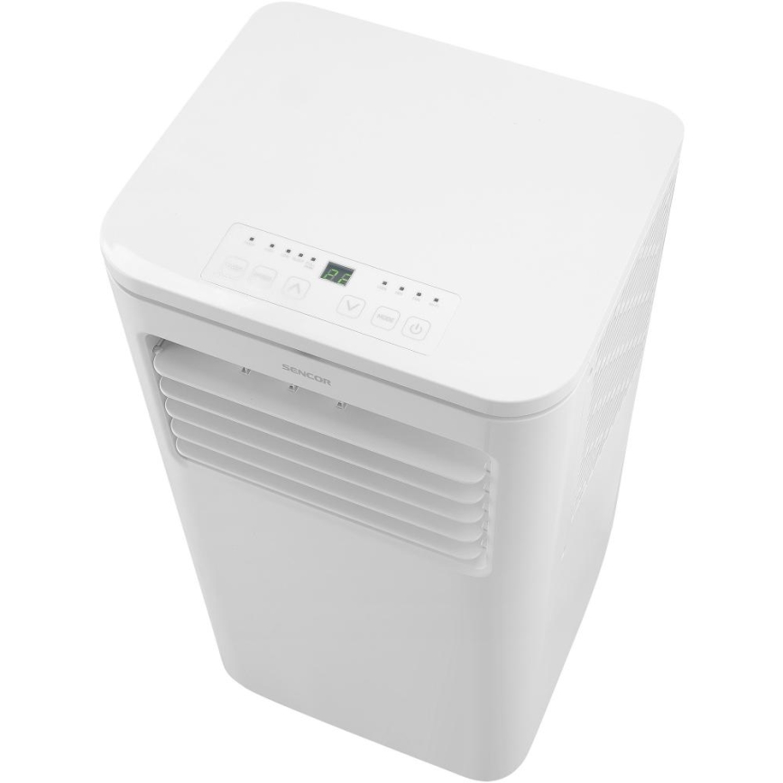 Sencor - Inteligentná mobilná klimatizácia 3v1 vrátane kompletného príslušenstva 760W/230V 7000BTU Wi-Fi + diaľkové ovládanie