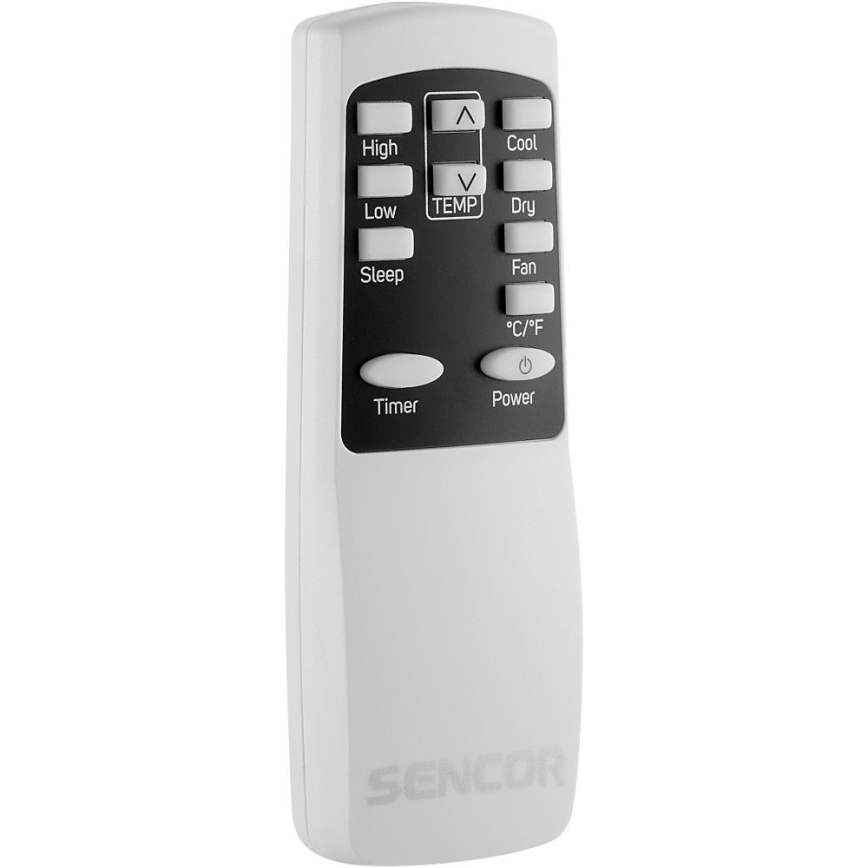 Sencor - Inteligentná mobilná klimatizácia 3v1 vrátane kompletného príslušenstva 760W/230V 7000BTU Wi-Fi + diaľkové ovládanie