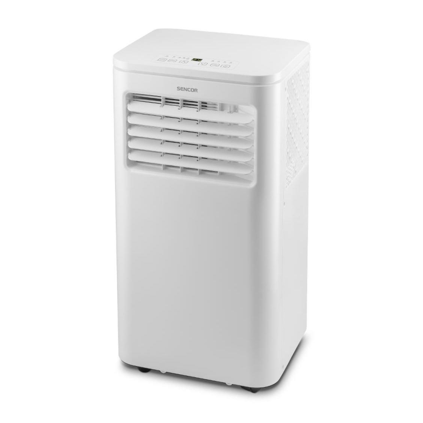 Sencor - Inteligentná mobilná klimatizácia 3v1 vrátane kompletného príslušenstva 760W/230V 7000BTU Wi-Fi + diaľkové ovládanie
