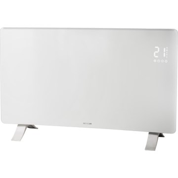 Sencor - Inteligentný elektrický priamotop/konvektor 1200/2400W/230V IP24 Wi-Fi biela