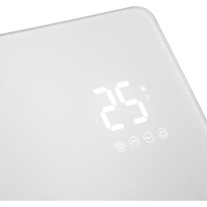 Sencor - Inteligentný elektrický priamotop/konvektor 1200/2400W/230V IP24 Wi-Fi biela