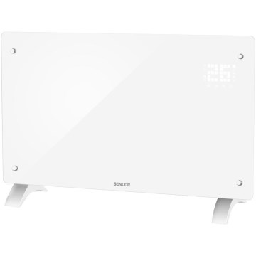 Sencor - Inteligentný elektrický priamotop/konvektor 2000W/230V IP24 Wi-Fi biela + diaľkové ovládanie