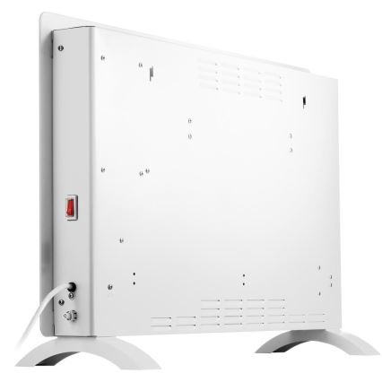 Sencor - Inteligentný elektrický priamotop/konvektor 2000W/230V IP24 Wi-Fi biela + diaľkové ovládanie