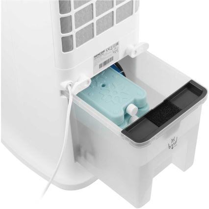Sencor - Inteligentný mobilný ochladzovač vzduchu 60W/230V Wi-Fi biela + diaľkové ovládanie